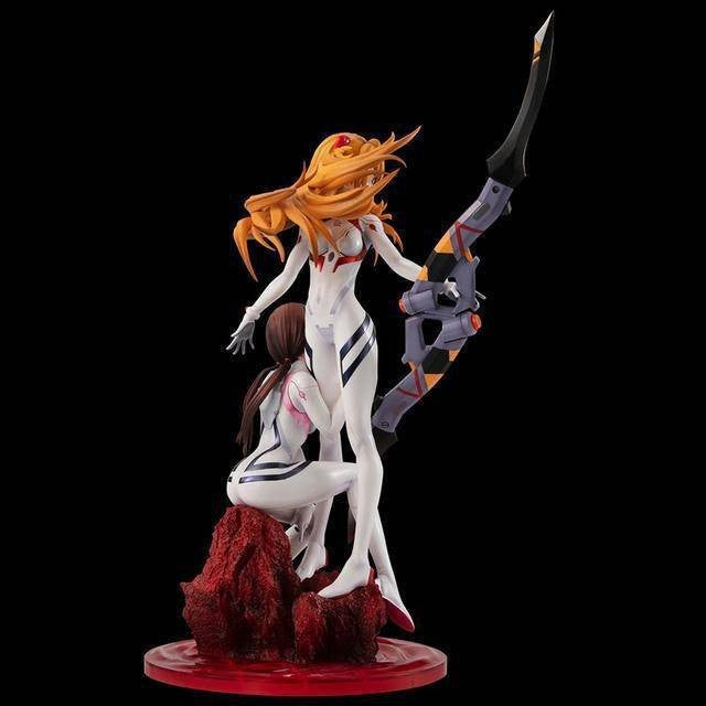 Bishoujo EVA Asuka & Mari Combined Figure Model Boxed