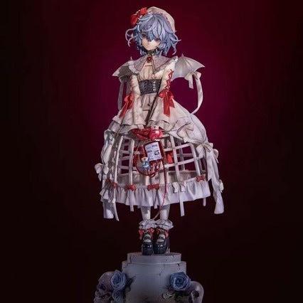 Touhou Project Remilia Scarlet Blood Short Hair Anime Figure Model