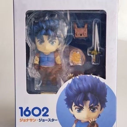 Chinese Model Q Version Clay JOJO's Bizarre Adventure 1602# Jonathan Joestar Interchangeable Face Action Figure