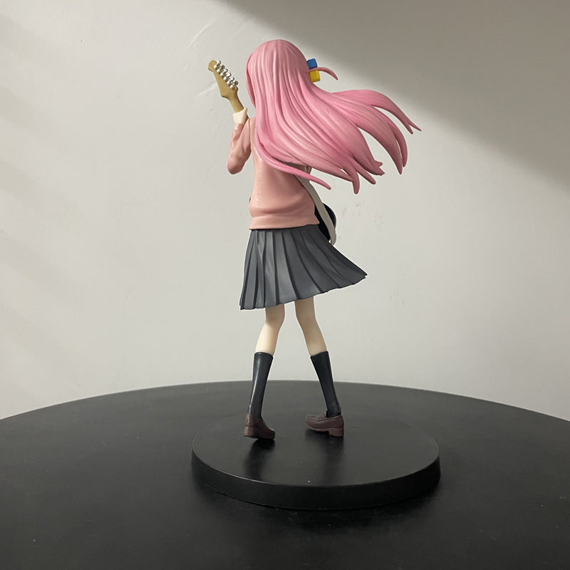 Anime Bocchi the Rock! Hitori Gotoh Standing Figure Model Ornament