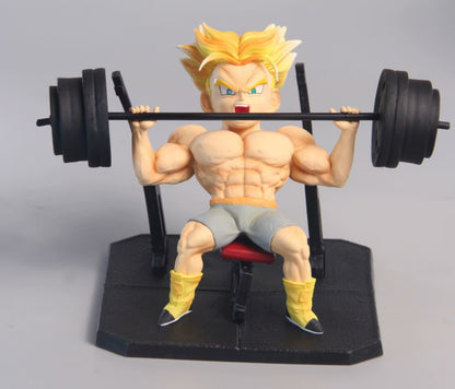 ZF Dragon Ball Fitness Vegeta Gohan Goku Bida GK Statue Figure Model