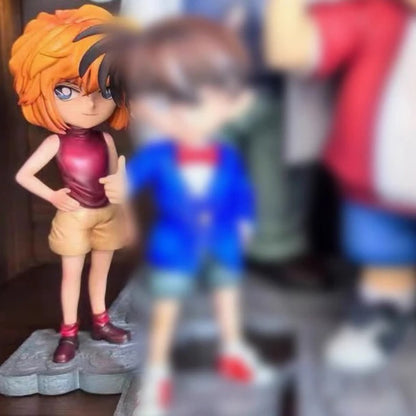 Detective Boys Conan Haibara Ayumi Mitsuhiko Genta Figure Anime Model Ornament Gift