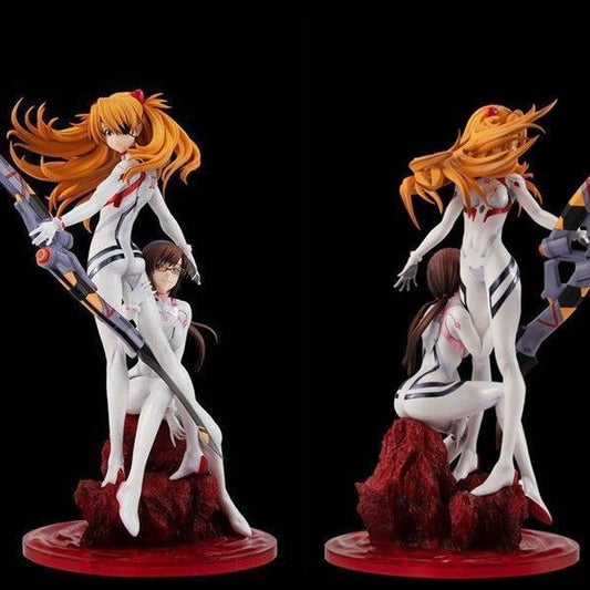 Bishoujo EVA Asuka & Mari Combined Figure Model Boxed