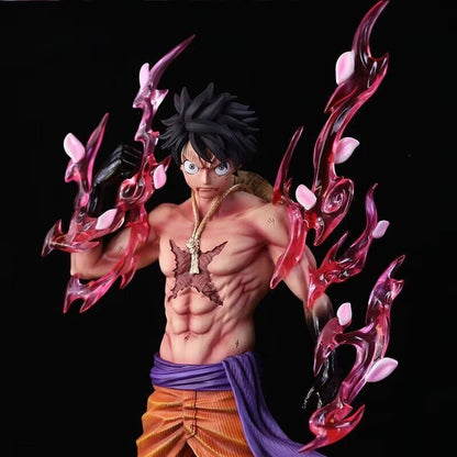 HH One Piece GK Gear Second Luffy All Forms Standing Model Figure Boxed