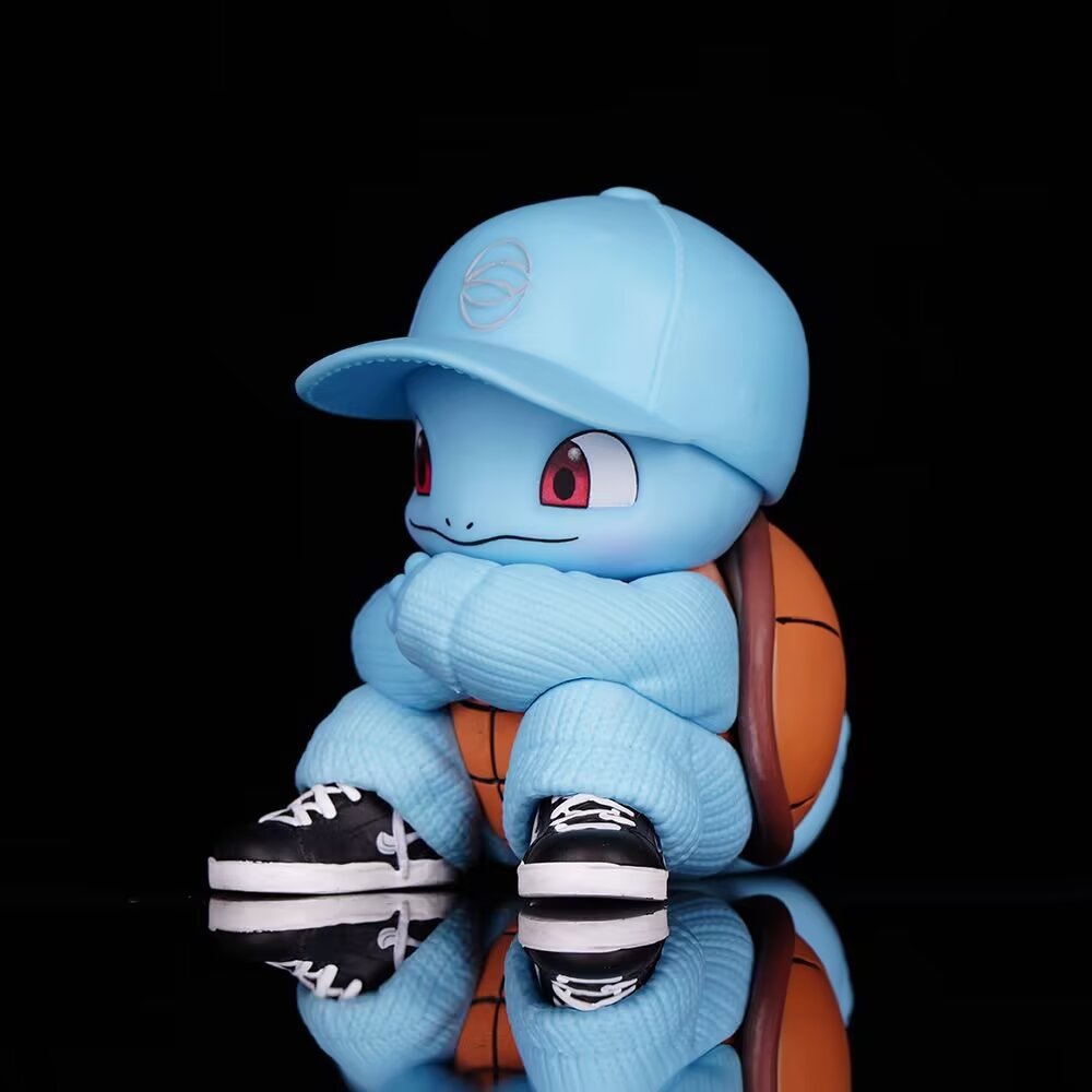 Pokemon Squirtle Casual Wear Car Boxed Figure Model