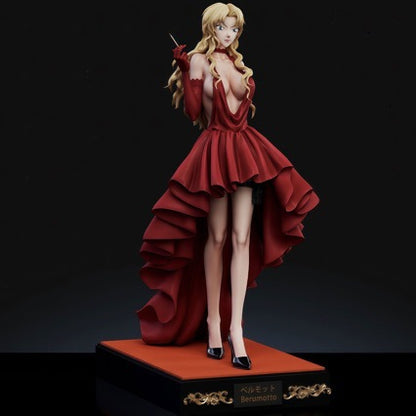 YYDS Dress Vermouth Limited Detective Conan GK Model Figure Statue