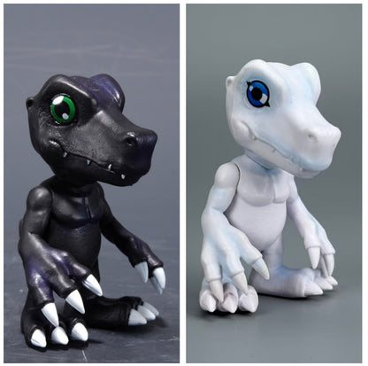 ZF Digimon GK Taichi Yagami Figure Statue Agumon Two Styles Anime Model