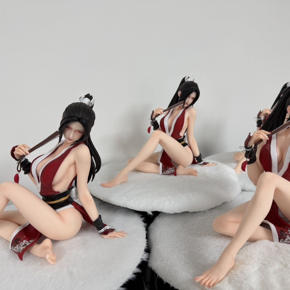 Sitting Mai Shiranui 1/4 Female Sculpture Series Zhenxian's Bath Anime Figure