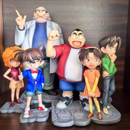 Detective Boys Conan Haibara Ayumi Mitsuhiko Genta Figure Anime Model Ornament Gift