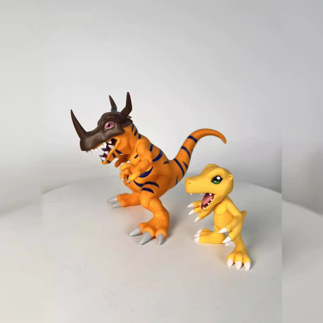 Digimon GK Taichi Yagami Agumon WarGreymon Boxed Figure Model