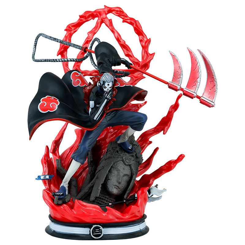Naruto Akatsuki CS Hidan Figure Model AB Version Evil God Hidan Large Statue Ornament