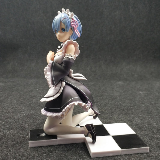 SH Re:Zero Rem Maid Cat Ear Scene Anime Boxed Figure
