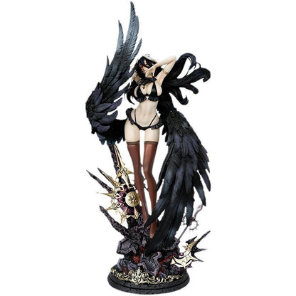 SH Overlord GK Full Plan Liangchen Albedo Model Figure Anime Statue Ornament