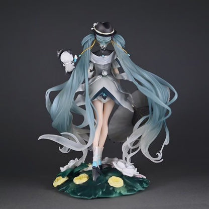 Panda Hatsune Miku Princess Future Bishoujo Anime Trend Desktop Birthday Gift GK Figure Statue