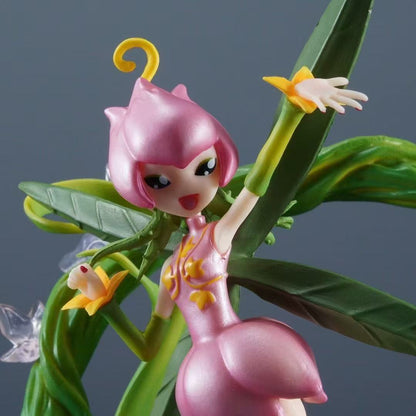 Blaziken GK Figure Lilymon Tanemon Flower Fairy Figure Anime Statue Model