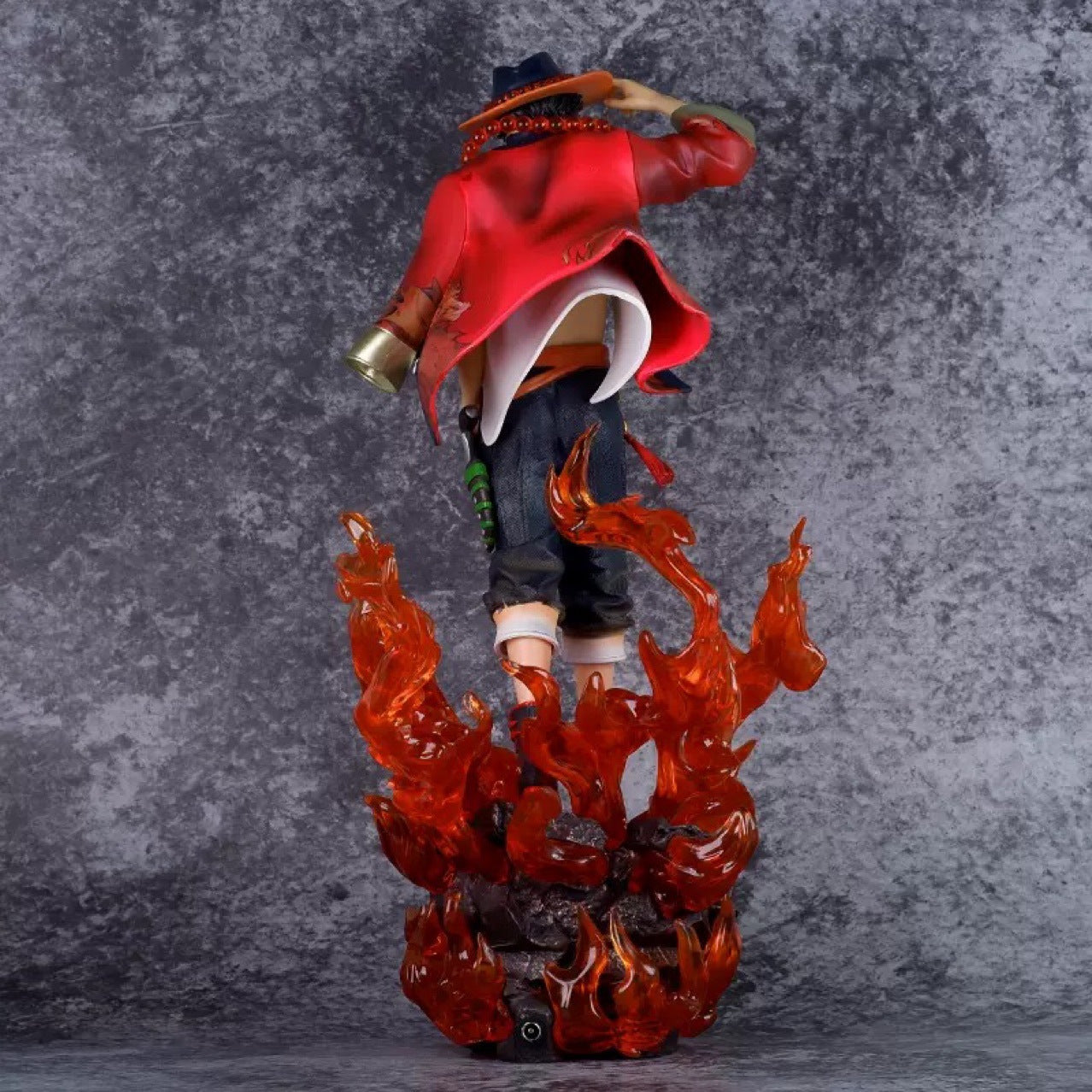 One Piece One Hundred Returns to the Sea National Style Ace Limited GK Anime Model Figure Statue