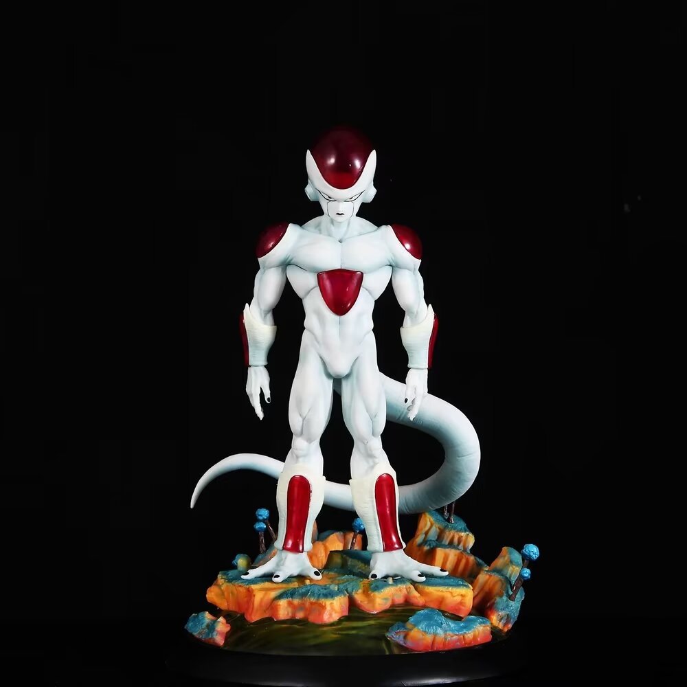 Super Saiyan GK White Frieza Namek Fourth Form Anime Boxed Figure