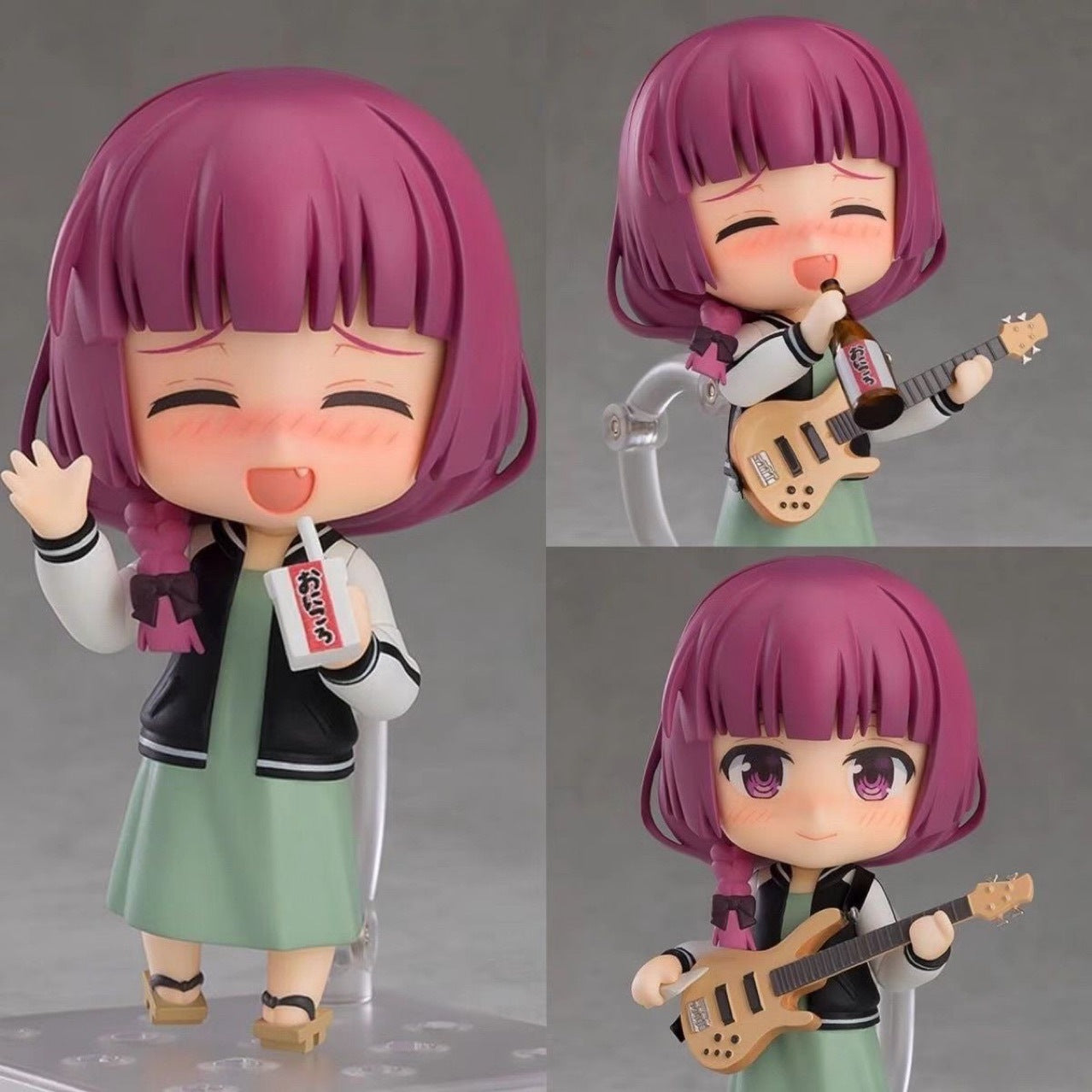 Nendoroid 2269 Gotoh Hitori Bocchi the Rock! Hiroi Kikuri Anime Figure Desktop Ornament Interchangeable Face Parts