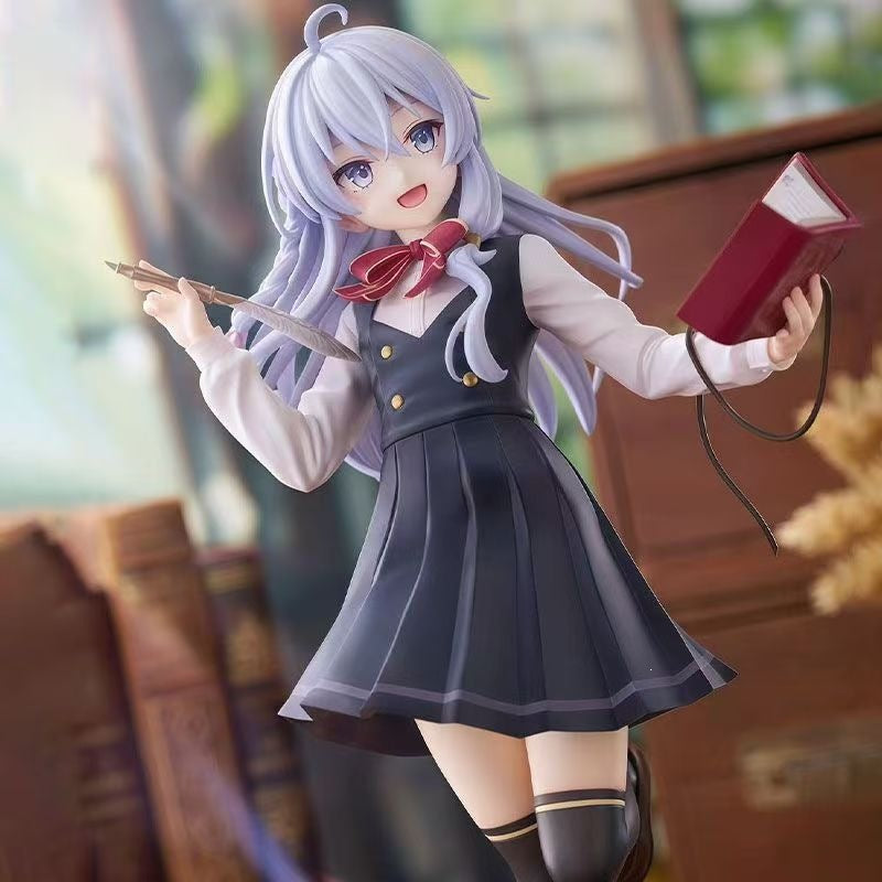 G School Uniform Elaina Wandering Witch GK Figure Model Statue Gift Limited Edition