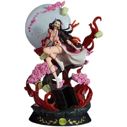 Demon Slayer GK Blood Burst Nezuko Figure Large Blood Demon Art Nezuko Model Statue Ornament Gift