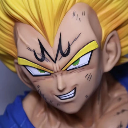 Xiaoxin Anime Super Saiyan GK Evil Vegeta 1:1 Half Body Bust Figure Anime Model
