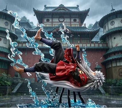 New Fallen Full-Painted Jiraiya Anime Model Figure Statue High Appearance Gift