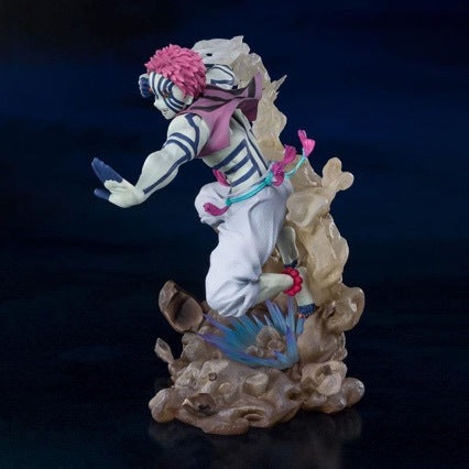 Demon Slayer Figure - Upper Moon Three Akaza, Tengen Uzui, Nezuko, Zenitsu - Anime Figure