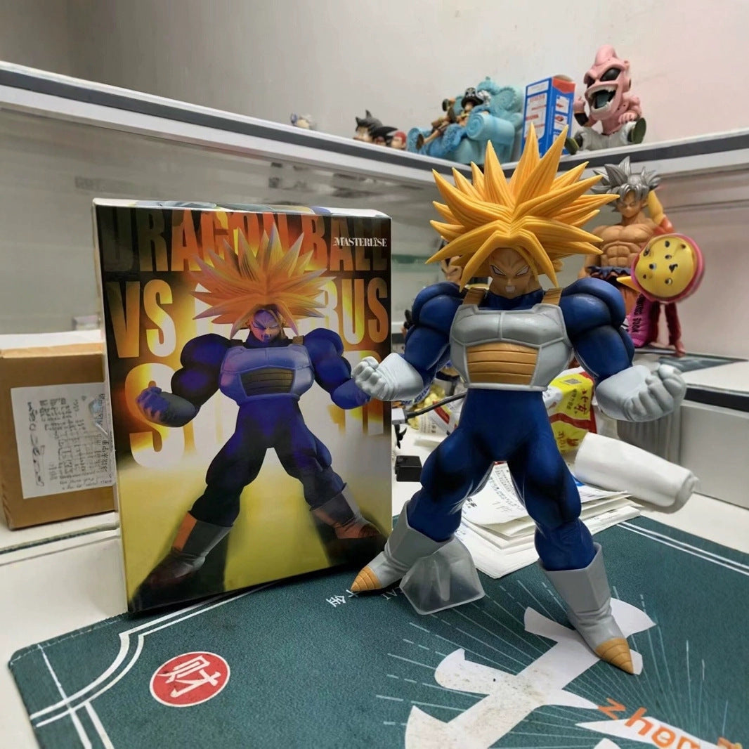 Dragon Ball Super Saiyan Muscle Trunks Ichiban Kuji Cell Trunks Figure Statue