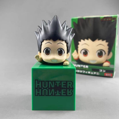 Gon Freecss Killua Zoldyck Kurapika Hisoka Plush Toy Hunter x Hunter Q Version Figure