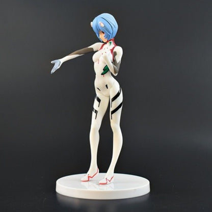 Short Hair New Theatrical Version Rei Ayanami Figure Desktop Ornament White Plug Suit Reaching Hand