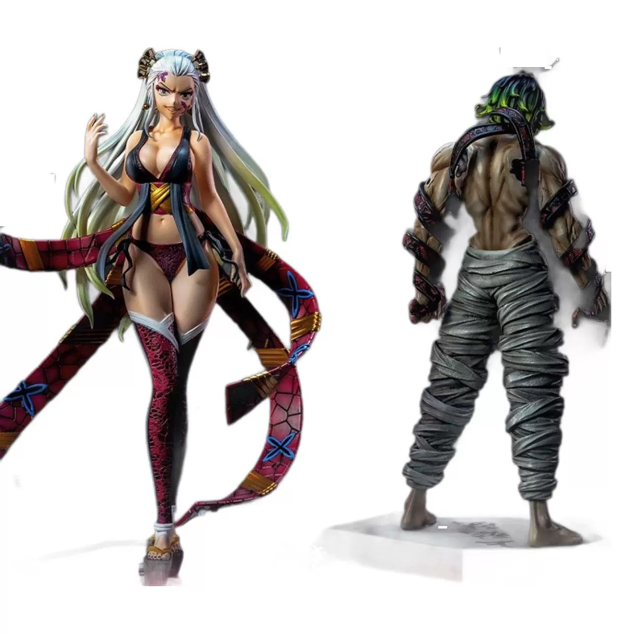 GK Demon Slayer Figure Kokushibo Michikatsu Tsugikuni Daki Gyutaro Muzan Twelve Kizuki Anime Model