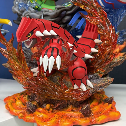 Pokemon Hoenn Trio Scene GK Evolution Figure Glowing Model Statue