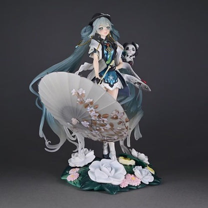 Panda Hatsune Miku Princess Future Bishoujo Anime Trend Desktop Birthday Gift GK Figure Statue