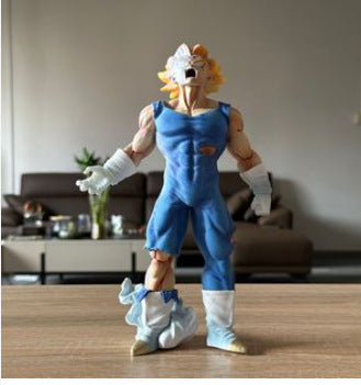 ZF Dragon Ball Fitness Vegeta Gohan Goku Bida GK Statue Figure Model