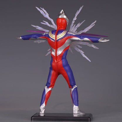 Paper Mill Ultraman Tiga - Composite Type, Cloth Glowing, Articulated Hand-Painted Model