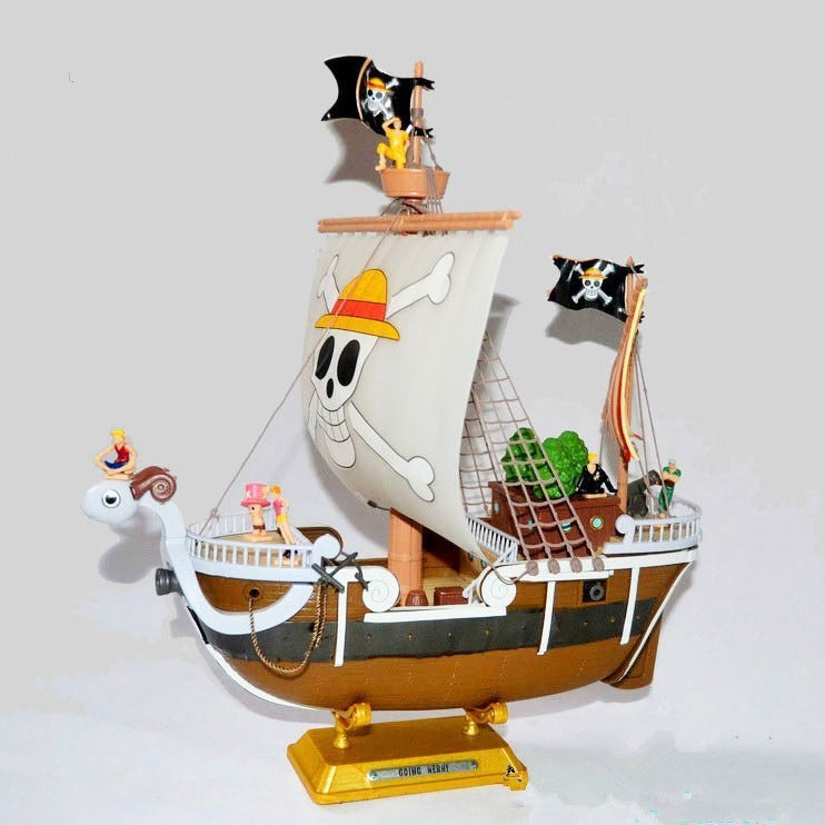 One Piece Thousand Sunny Going Merry Anime Statue Model Figure Ornament