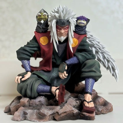 Shengchuang Anime ICE Ice House Jiraiya Gamaken Myoboku Mountain Series Ninja Figure Statue GK