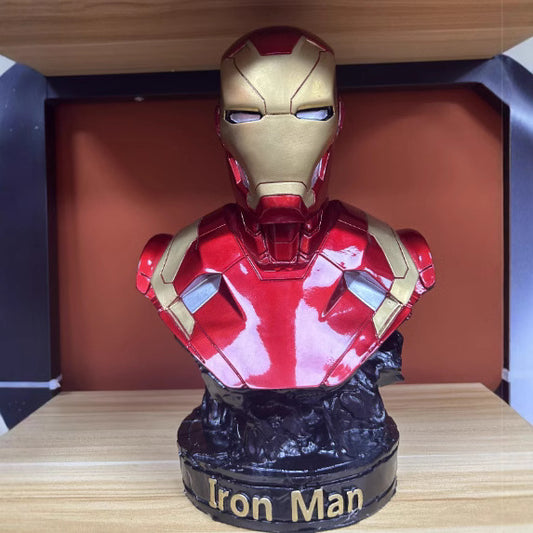 Marvel Iron Man Bust Original Color Bust Series Resin Statue GK Figure