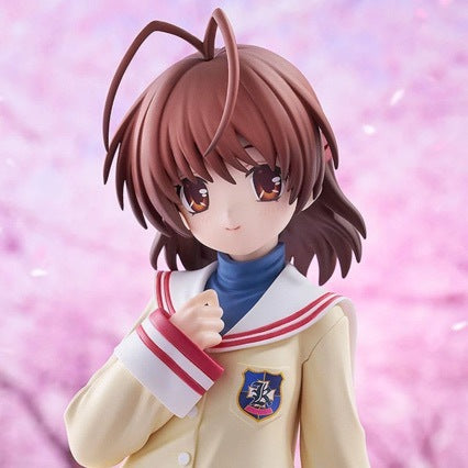 Furukawa Nagisa Anime Girl Figure Desktop Car Computer Case Model Gift