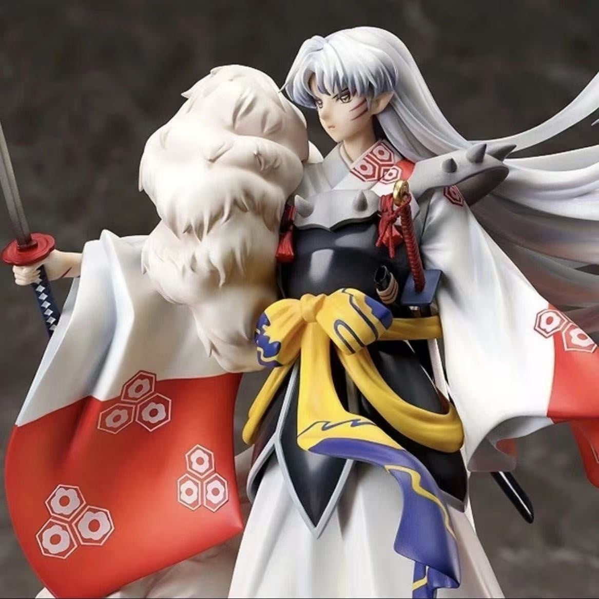 Inuyasha HM Big Sword Sesshomaru Battle Version Statue Figure Model
