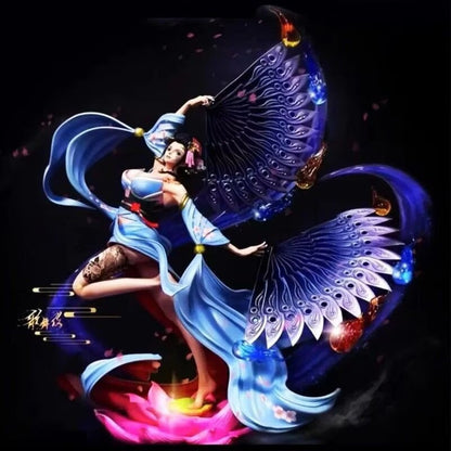 SH One Piece GK Tenshi Robin Handcrafted Kabuki Resonance Series Anime Figure Model Ornament Gift