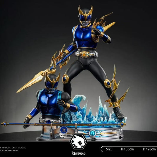 LB Kuuga Dragon Form S+ Full Paint Half Body Statue Anime GK Figure Model Gift