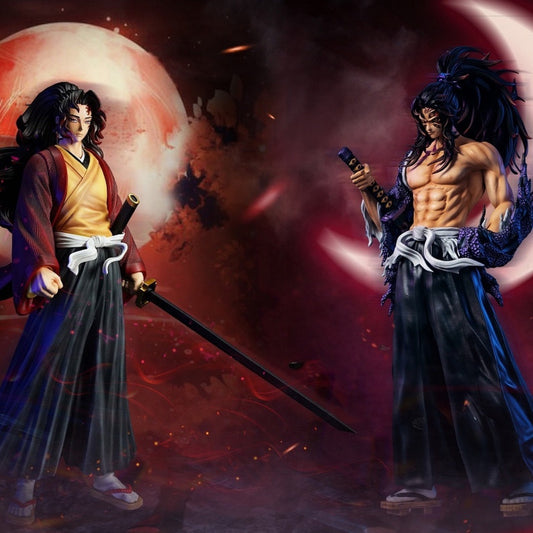 GK Demon Slayer Figure Kokushibo Michikatsu Tsugikuni Daki Gyutaro Muzan Twelve Kizuki Anime Model