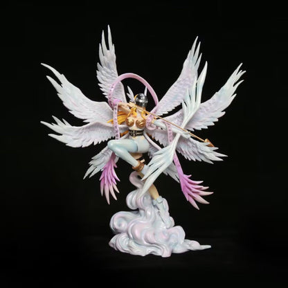 Anime Figure Angewomon Archer Battle Eight Wings Form Model Boxed