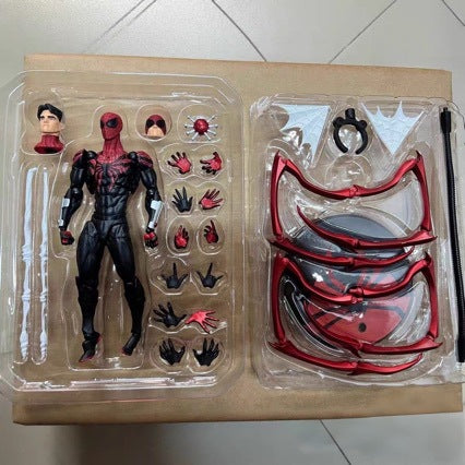 Second Factory Quality Domestic Zhang Parker Ultimate Spider-Man Ultimate Neighbor Articulated Action Figure Model