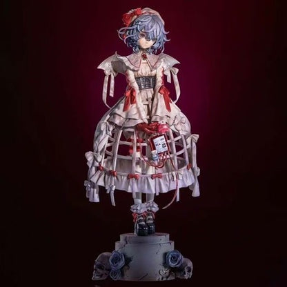 Touhou Project Remilia Scarlet Blood Short Hair Anime Figure Model