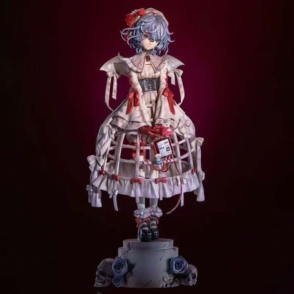 Touhou Project Remilia Scarlet Blood Short Hair Anime Figure Model