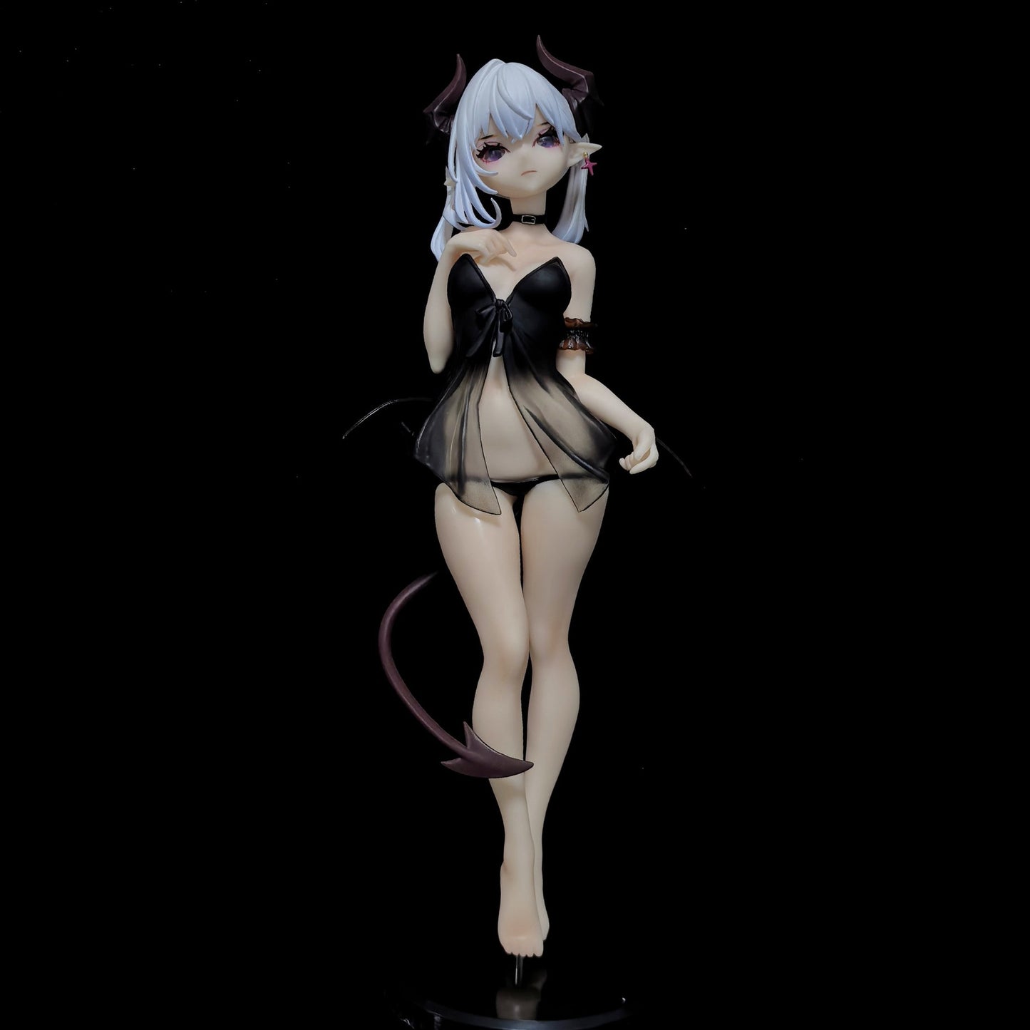 Premium Version Lilith Anime Sexy Desktop Model with Movable Eyes and Tail