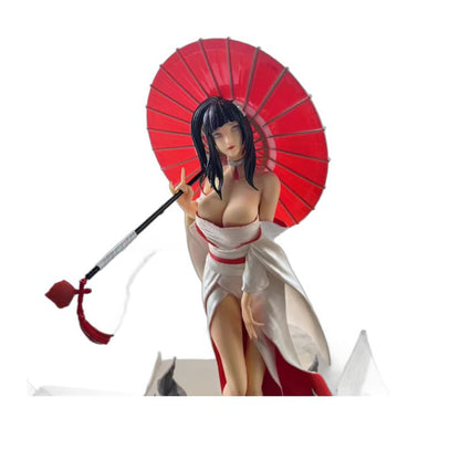 SH In Stock Naruto Kimono Hinata Figure Model Female Sculpture GK Kimono Premium Desktop Statue Ornament