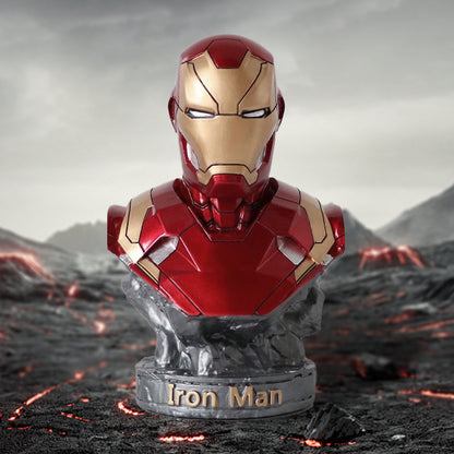 Marvel Iron Man Bust Original Color Bust Series Resin Statue GK Figure